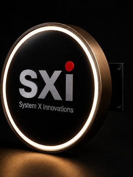 Backlit signage