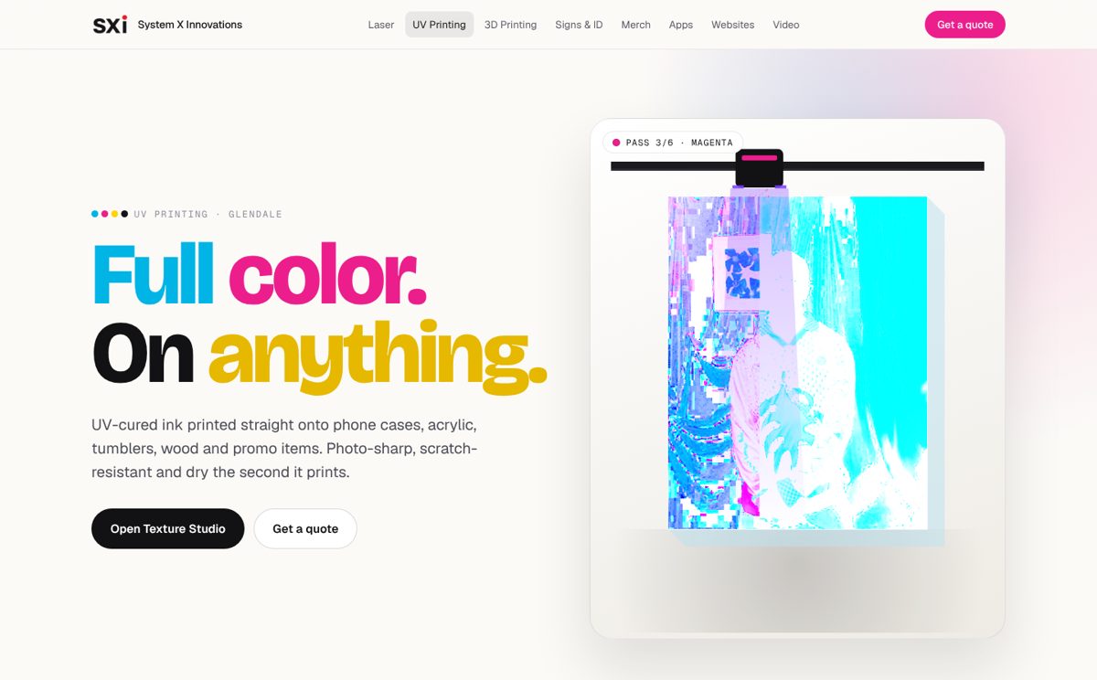UV page
